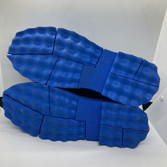 Off-White Leather Sponge Derby Mens 10.5 Black Blue Shoes Sneakers main image 9